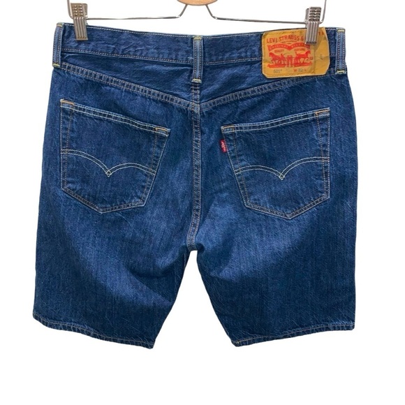 Levi’s 501 sz 32 Original Fit Men’s Jean Shorts Long Bermuda - Picture 4 of 9
